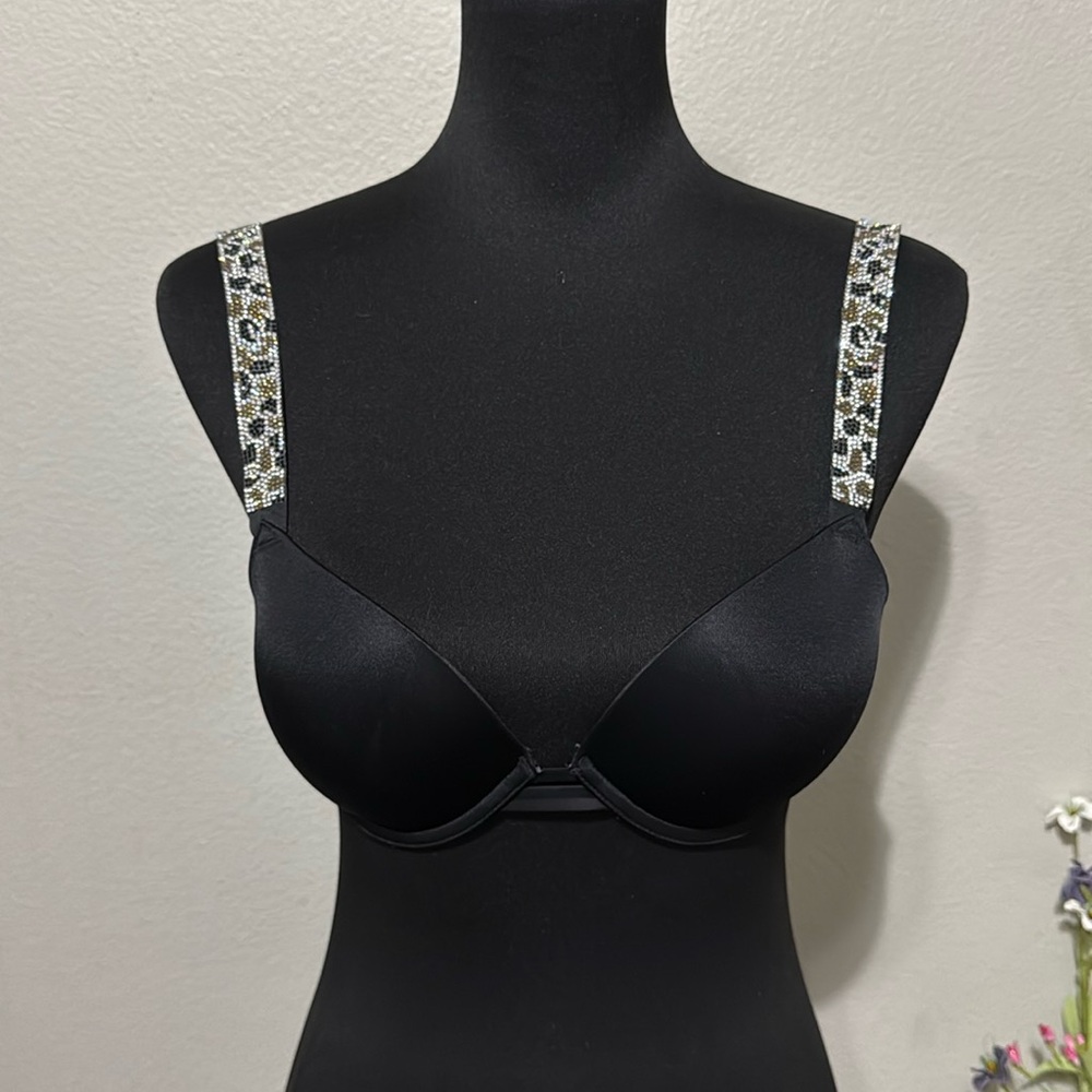 VICTORIA’S SECRET RHINESTONE STRAP BRA